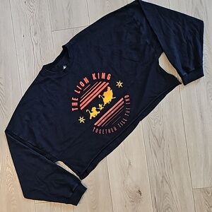 Disney Lion King Spirit Jersey‎ Cropped Longsleeve, XL